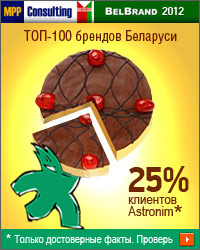 ТОП-100 брендов Беларуси